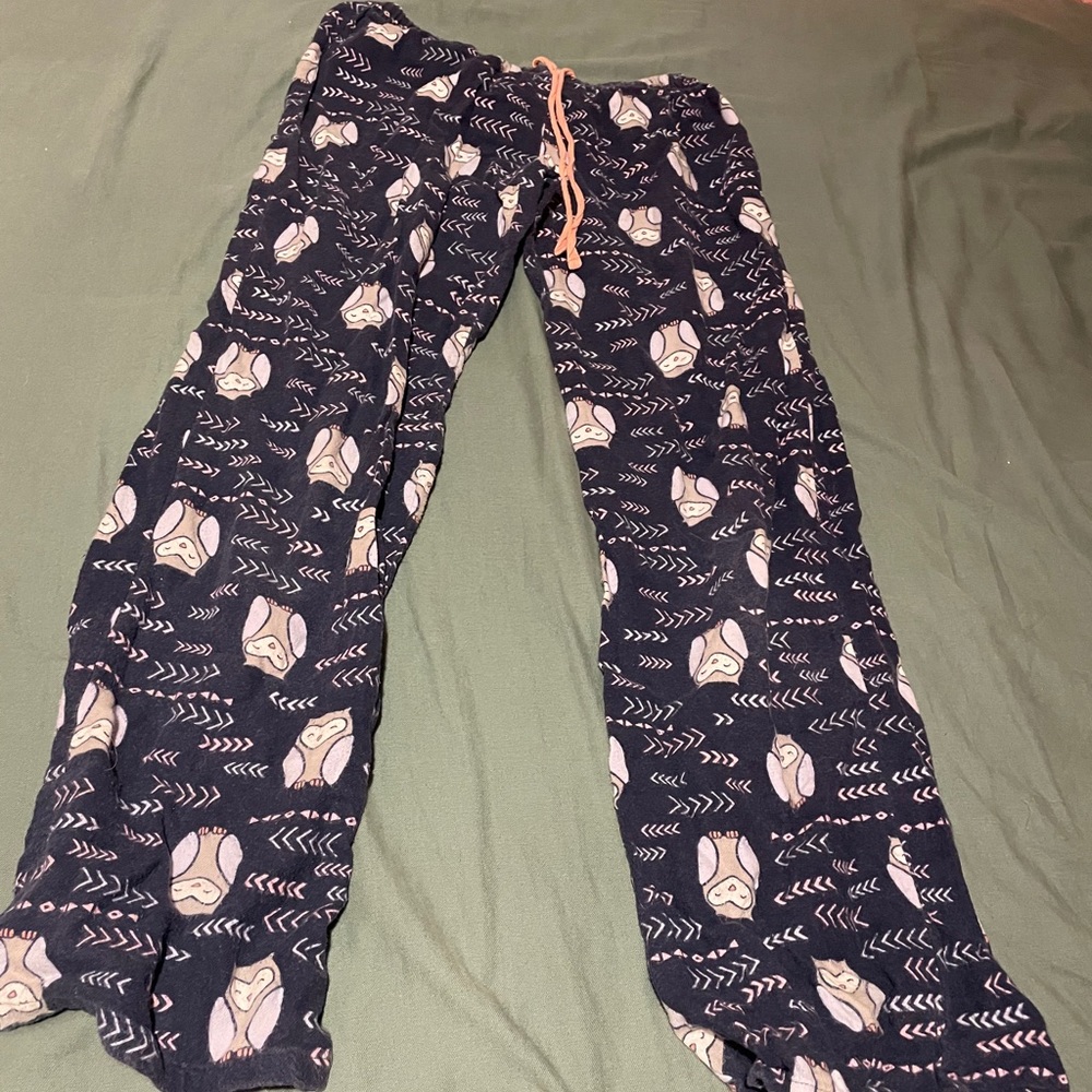 owl pajama pants